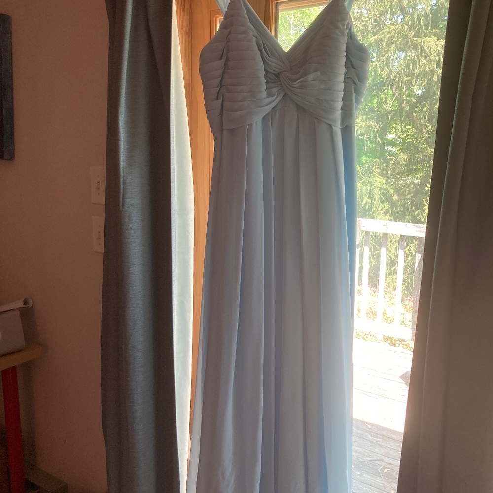 Azazie Bridesmaid Kaitlynn Sky Blue